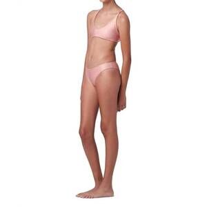 NEW SUBMARINE girls' stitched bikini set in rose glitter